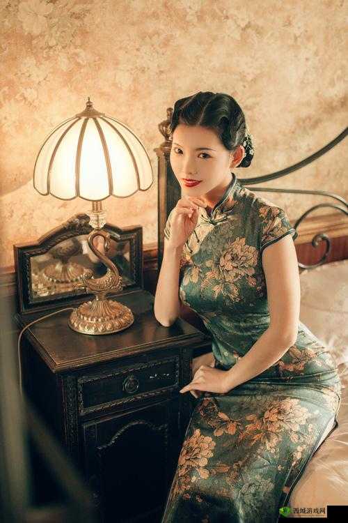 MD0020 赵佳美国风旗袍：尽显东方韵味